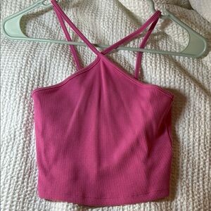 Zara Pink halter Top